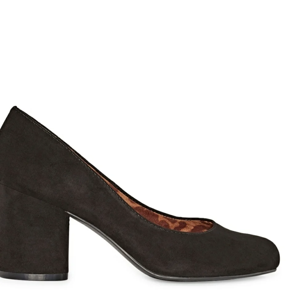 Pop Womens Laney Pumps Block HeelSize 9.5M, Color Black - Picture 6 of 8